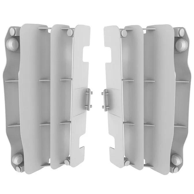 Khlerschutz Khlergitter radiator guard passt an Yamaha Yzf 250 450 2006 wei