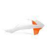 Kühlerverkleidung Tankspoiler radiator scoops passt an Ktm Sx 65 16-23 weiß-or Kühlerverkleidung Tankspoiler radiator scoops passt an Ktm Sx 65 16-23 weiß-or