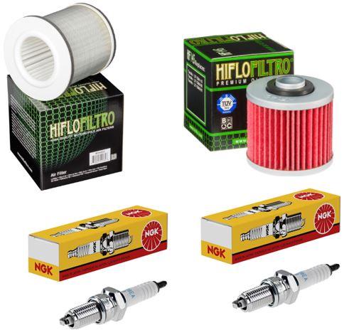 Wartungssatz �lfilterset Z�ndkerzen spark splug passt an Yamaha Tdm 850 H 91-96