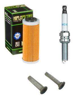 Wartungssatz lftilterset Zndkerze spark splug passt an Ktm Exc-f 250 14-24 350