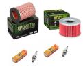 Wartungssatz lftilterset Zndkerze spark splug passt an Honda Cx 500 C E 77-86