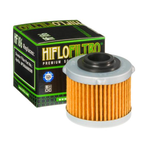 Hiflo HF186 lfilter oilfilter passt an Aprilia Scarabeo 125 09-12 Scarabeo 200 11-12