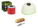Wartungssatz �lfilterset Z�ndkerze spark splug passt an Kawasaki Klx 650 93-96