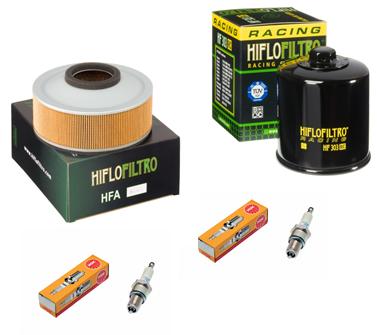 Wartungssatz �lfilterset Z�ndkerze spark splug passt an Kawasaki Vn 800 95-06
