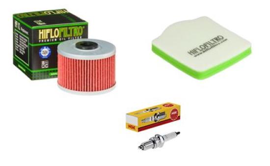 Wartungssatz �lfilterset Z�ndkerze spark splug passt an Honda Xl 600 R 83-87