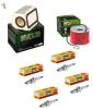 Wartungssatz �lfilterset Z�ndkerzen spark splug passt an Yamaha Xjr 1200 95-98