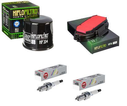 Wartungssatz �lfilterset Z�ndkerzen spark splug passt an Honda Nc 750 X 14-22