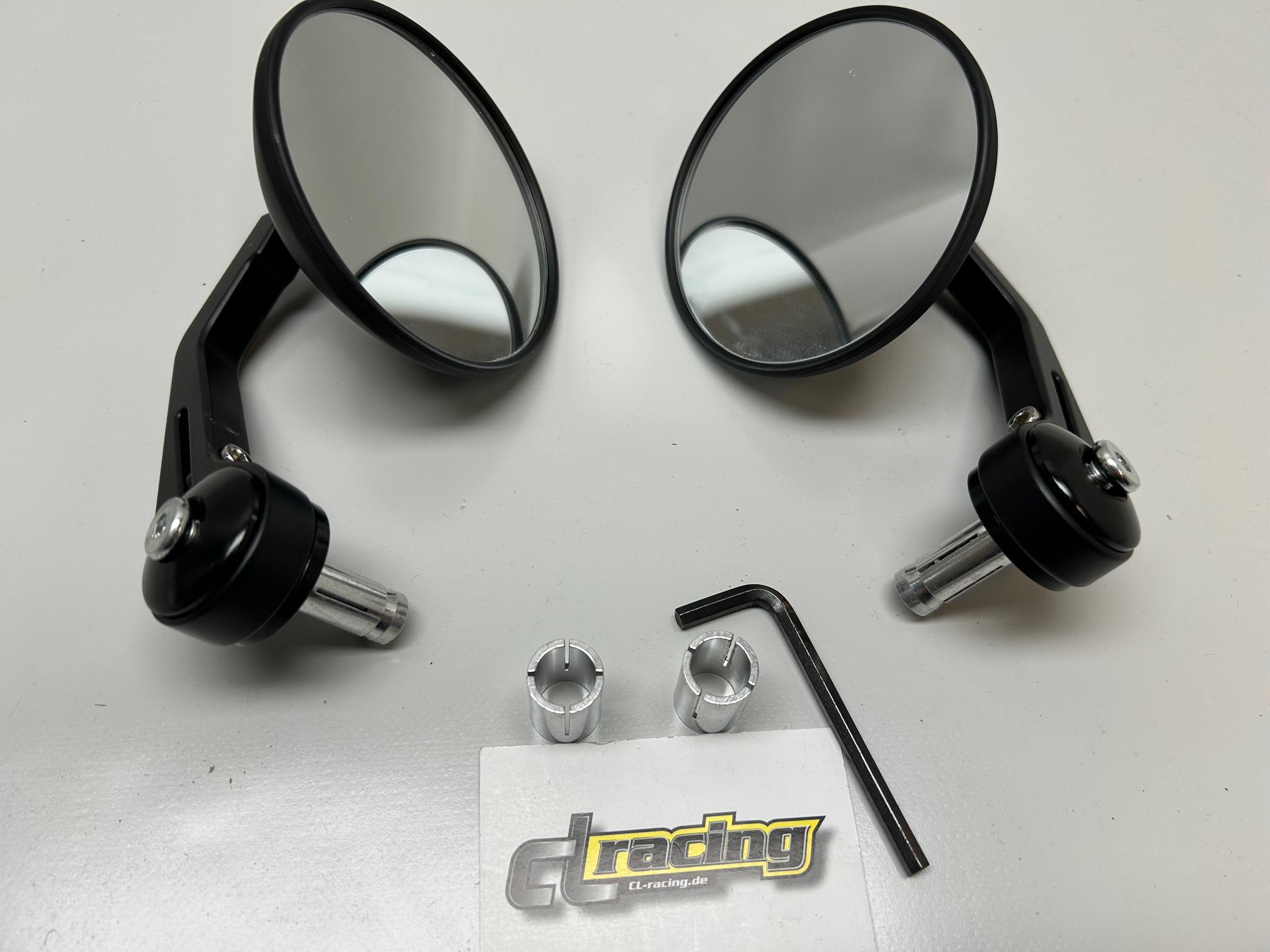 Lenkerendenspiegel Spiegelpaar mirror f�r Motorrad Moped passend f�r Yamaha