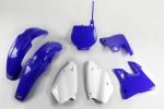 Verkleidungssatz Plastiksatz plastic kit passt an Yamaha Yz 125 250 96-99 blau-w