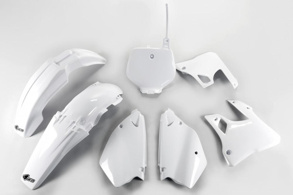 Verkleidungssatz Plastiksatz plastic kit passt an Yamaha Yz 125 250 96-99 wei