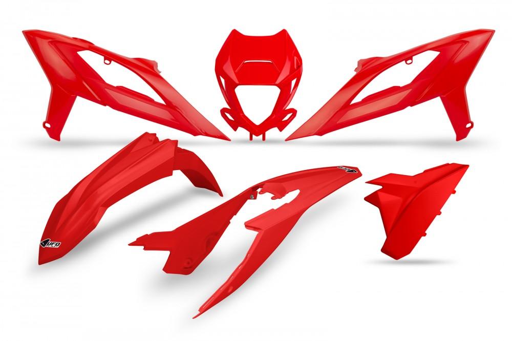 Verkleidungssatz Plastiksatz plastic kit passt an Beta Rr 250 300 450 23-24 rot