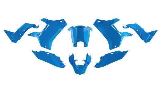 Verkleidungssatz Plastiksatz plastic kit passt an Yamaha Xtz 700 Tenere 19-24 bl