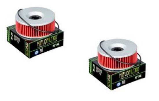 2x Hiflo HF146 Ölfilter oilfilter passt an Yamaha Vmx-12 86-95 Xs 750 1100 Xvz  2x Hiflo HF146 Ölfilter oilfilter passt an Yamaha Vmx-12 86-95 Xs 750 1100 Xvz