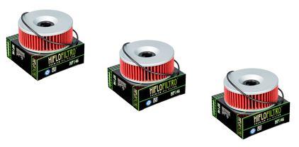 3x Hiflo HF146 lfilter oilfilter passt an Yamaha Vmx-12 86-95 Xs 750 1100 Xvz 