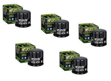5x Hiflo HF951 lfilter oilfilter passt an Honda Fjs 400 06-16 passt an Yamaha 
