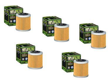 5x Hiflo HF182 lfilter oilfilter passt an Aprilia Rxv 550 08-13 Sxv Beverly 350