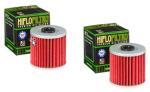 2x Hiflo HF123 �lfilter oilfilter passt an Kawasaki Kef 300 01-03 Kfx Kl Klf Klx