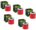 5x Hiflo HF123 �lfilter oilfilter passt an Kawasaki Kef 300 01-03 Kfx Kl Klf Klx