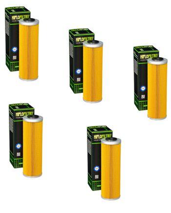 5x Hiflo HF650 lfilter oilfilter passt an GasGas Rx 450 23-24 passt an Ktm Duke