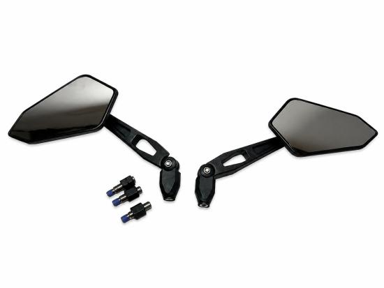 Spiegelpaar Gelenkspiegel mit Gelenk E-Zeichen mirror pair Motorrad Enduro Moped