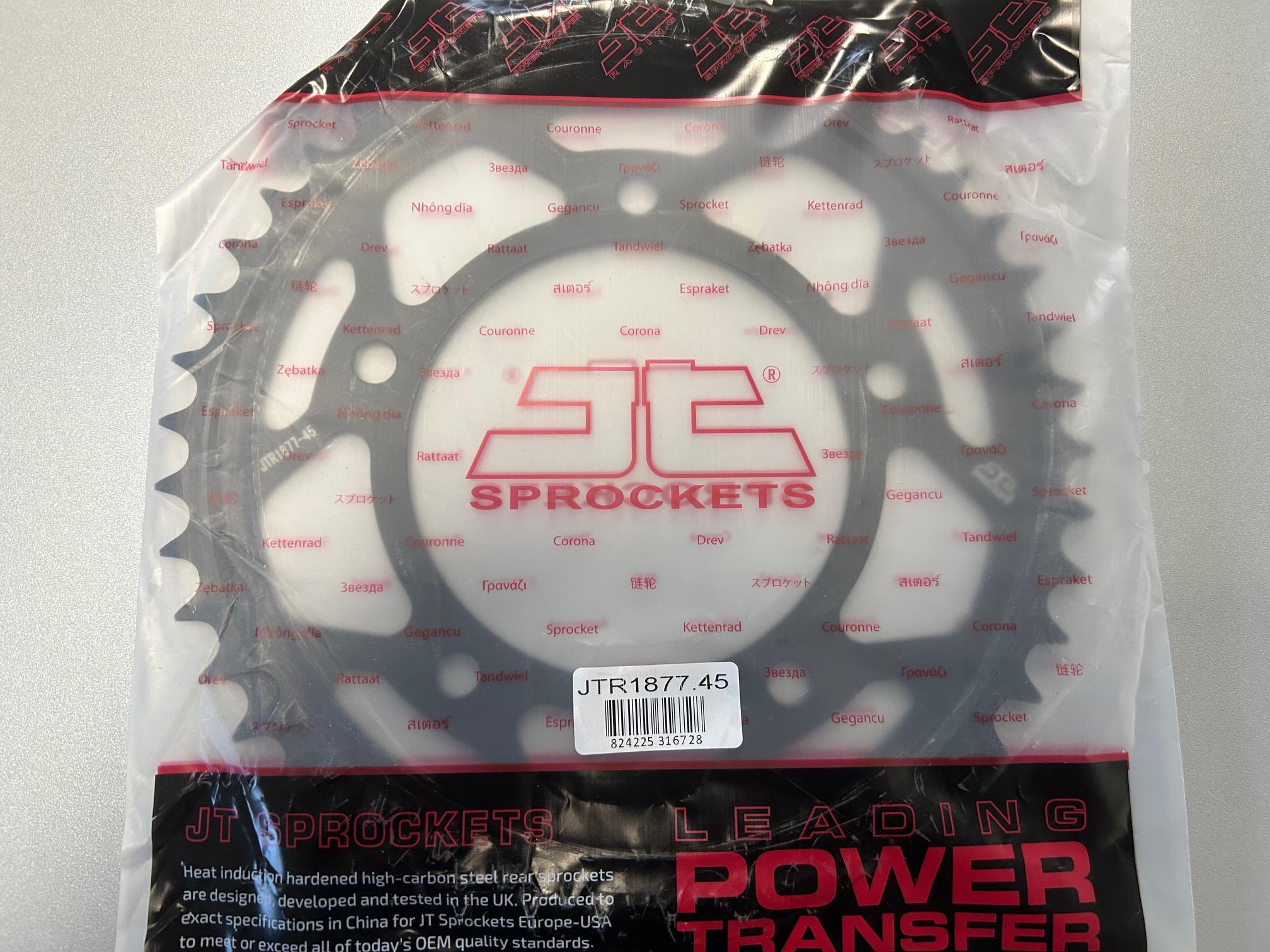 Kettenrad 45 Zhne sprocket passt an Yamaha Mt-09 900 21-24 Mxt Tracer Xsr Yzf-R