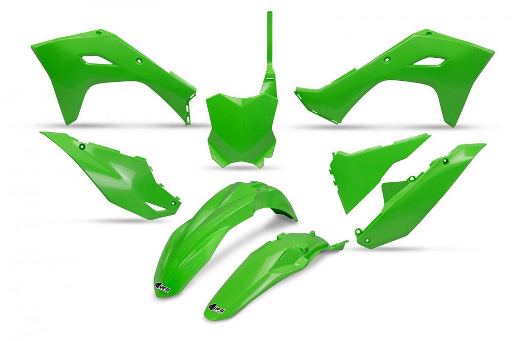 Verkleidungssatz Plastiksatz plastic kit passt an Kawasaki Kxf 250 450 2025 grn