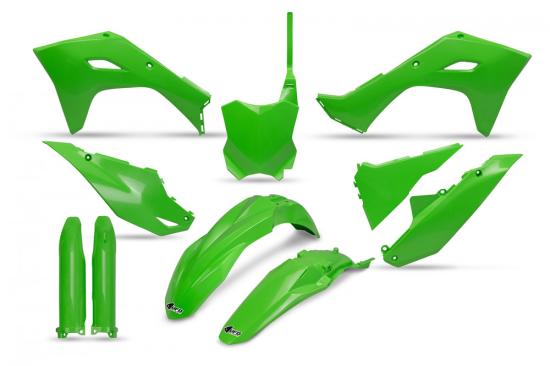 Verkleidungssatz Plastiksatz plastic kit fork passt an Kawasaki Kxf 250 2025 gr