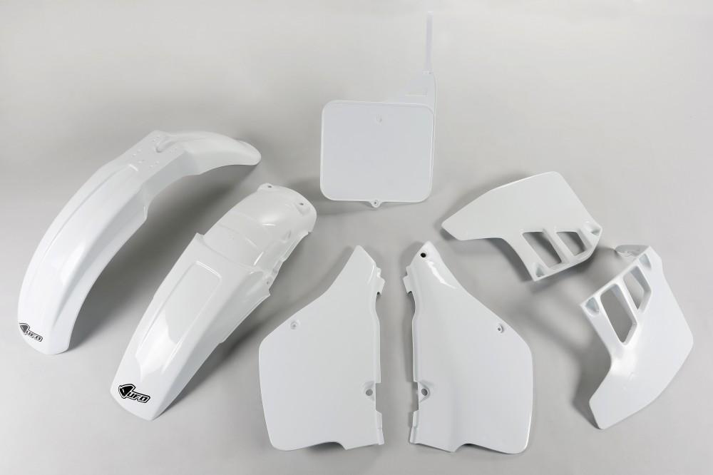 Verkleidungssatz Plastiksatz plastic kit passt an Suzuki Rm 125 89-91 wei
