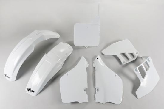 Verkleidungssatz Plastiksatz plastic kit passt an Suzuki Rm 125 89-91 wei