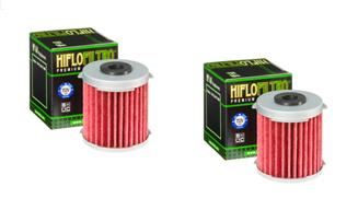 2x Hiflo HF168 lfilter oilfilter passt an Daelim Otello 125 07-15 Freewing Ns