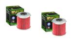 2x Hiflo HF168 �lfilter oilfilter passt an Daelim Otello 125 07-15 Freewing Ns