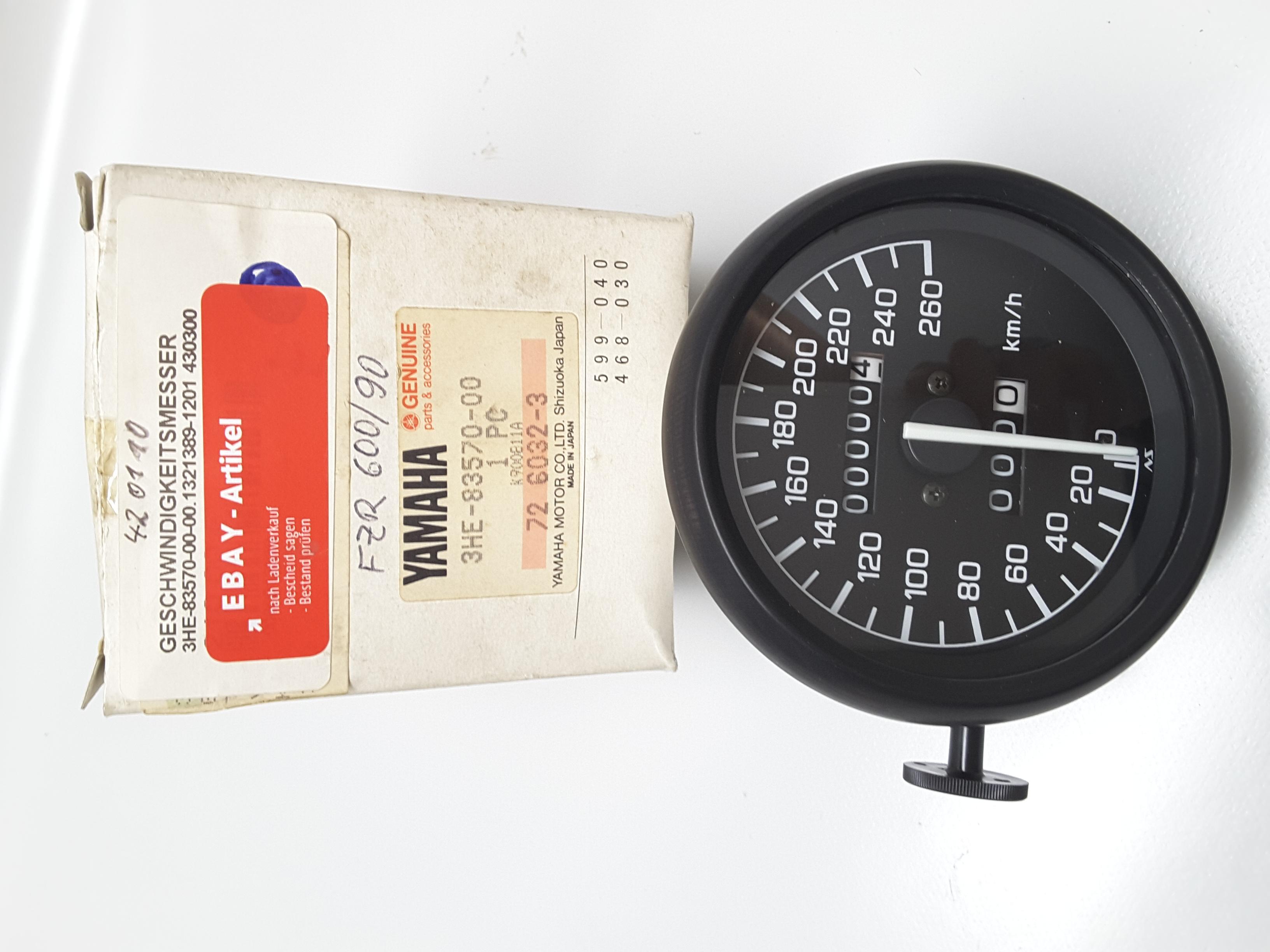 Tachometer Geschwindigkeitsmesser speedometer passt an Yamaha Fzr 600 3HE-83570