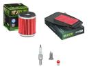 Wartungssatz �lfilterset Z�ndkerze spark splug passt an Yamaha Mt 125 A 20-24