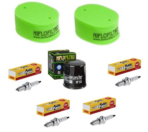 Wartungssatz �lfilterset Z�ndkerzen spark splug passt an Kawasaki Vn 750 86-95