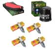 Wartungssatz �lfilterset Z�ndkerzen spark splug passt an Kawasaki Zx-6R 09-16