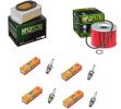 Wartungssatz �lfilterset Z�ndkerzen spark splug passt an Kawasaki Gpz 600 85-86