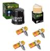 Wartungssatz �lfilterset Z�ndkerzen spark splug passt an Kawasaki Z 750 S 05-06