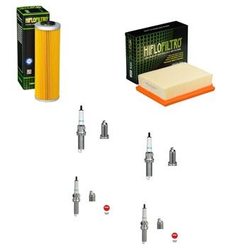 Wartungssatz �lfilterset Z�ndkerzen spark passt an Ktm Super Duke 1290 15-23