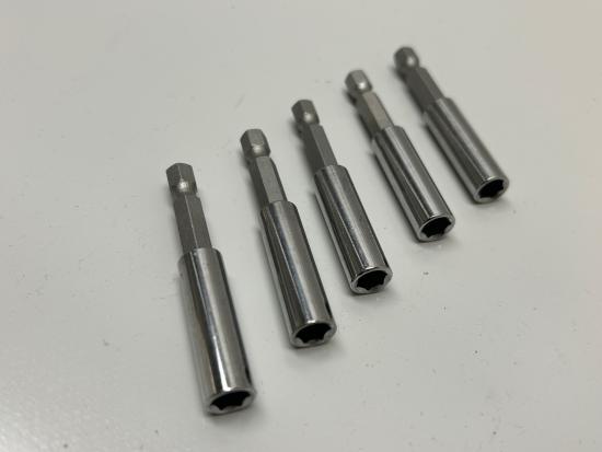 5x Biteinsatz Bit-Einsatz Bithalter Magnet Spannfutter Akkuschraube bit socket