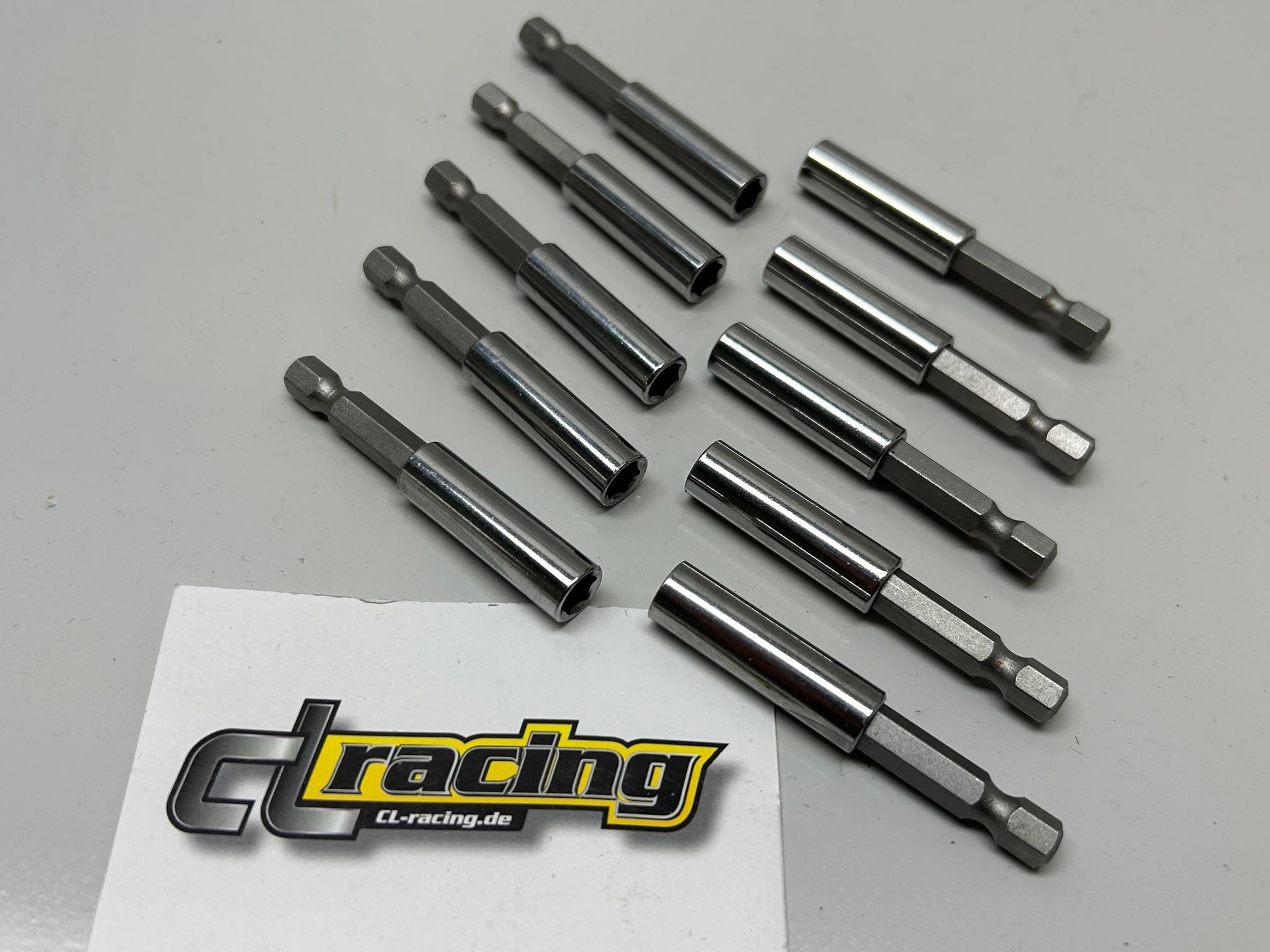 10x Einsatz für Bit Bithalter mit Magnet Biteinsatz für Spannfutter Akkuschraube 10x Einsatz für Bit Bithalter mit Magnet Biteinsatz für Spannfutter Akkuschraube