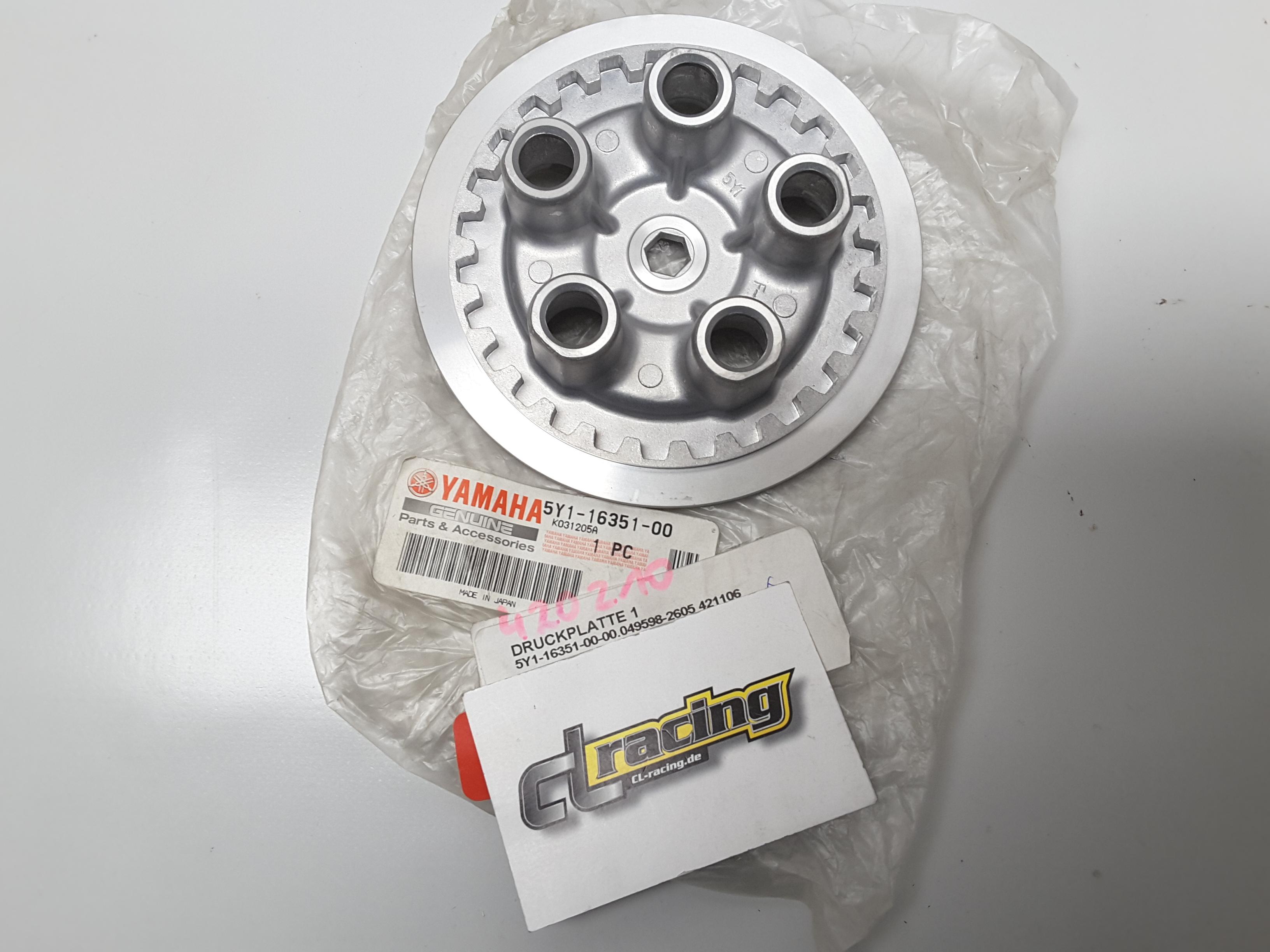 Druckplatte Kupplung plate passt an Yamaha Tt 600 Re TT 600 Xt 350 600 5Y1-16351