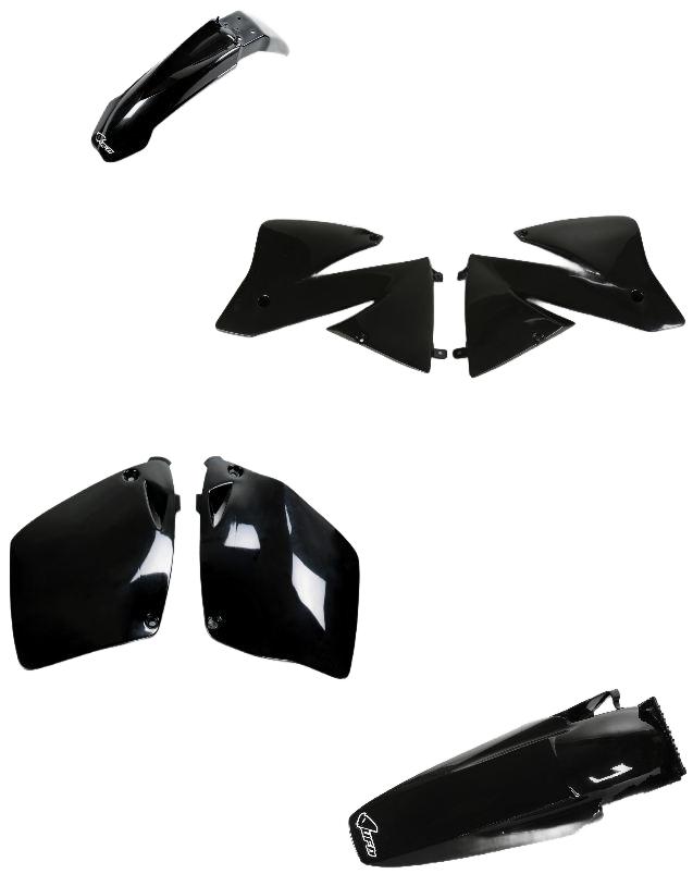 Verkleidungssatz Plastiksatz plastic kit passt an Ktm Exc 125 250 520 01-02 sw
