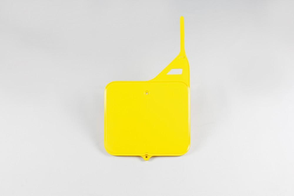 Startnummerntafel Verkleidung number plate passt an Suzuki Rm 125 250 87-95 ge