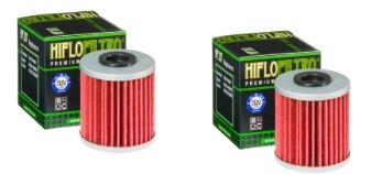 2x Hiflo HF207 lfilter oilfilter passt an Suzuki Rmz 450 05-14 Kxf 250 Evo 300