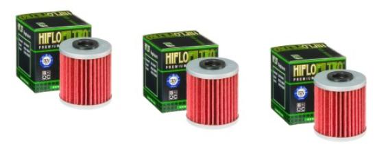 3x Hiflo HF207 lfilter oilfilter passt an Suzuki Rmz 450 05-14 Kxf 250 Evo 300