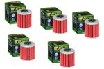 5x Hiflo HF207 lfilter oilfilter passt an Suzuki Rmz 450 05-14 Kxf 250 Evo 300
