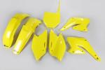 Verkleidungssatz Plastiksatz plastic kit passt an Suzuki Rmz 250 04-06 gelb-weiß Verkleidungssatz Plastiksatz plastic kit passt an Suzuki Rmz 250 04-06 gelb-weiß
