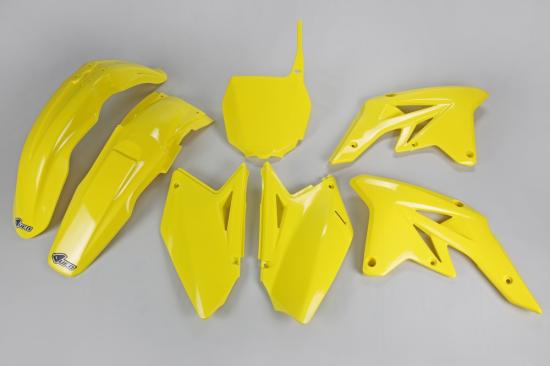 Verkleidungssatz Plastiksatz plastic kit passt an Suzuki Rmz Rm-z 250 07-09 gelb