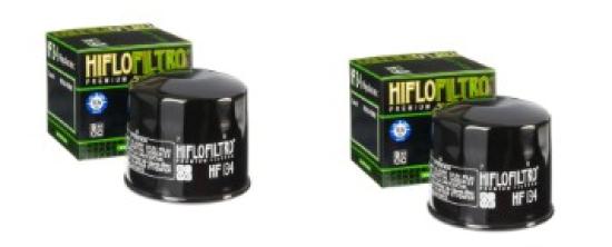 2x Hiflo HF134 lfilter oilfilter passt an Suzuki Gsx-r 750 85-87 Vs 750 1986