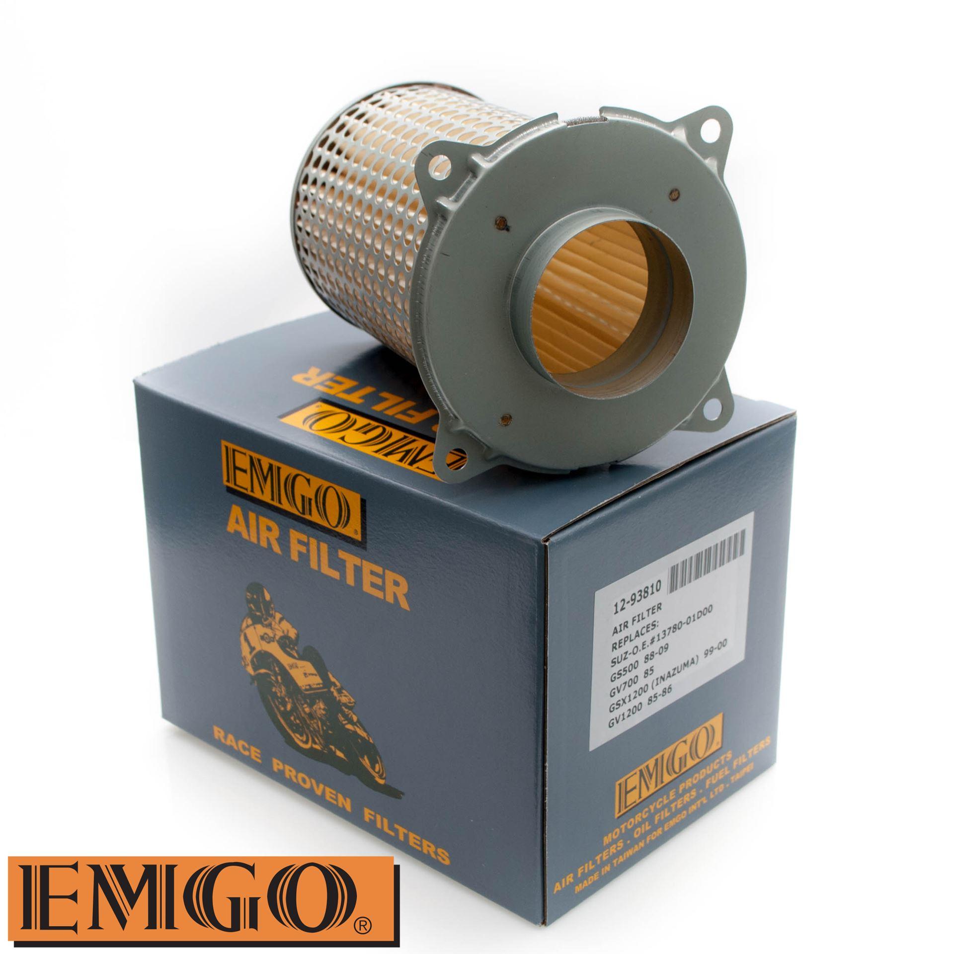 Emgo Luftfilter airfilter passt an Suzuki Gs 500 E F Gv 700 1200 Gsx 1200